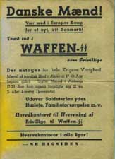 Výzva k Dánům ke vstupu do Waffen-SS