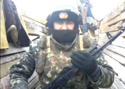 Rus vydávající se za ukrajinského vojáka