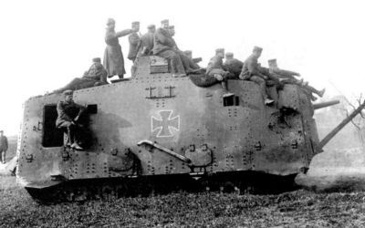 A7V č. 525 čili „Siegfried“
Osádka tanku A7V č. 525 čili „Siegfried“ odpočívá na svém obrněnci
Klíčová slova: a7v