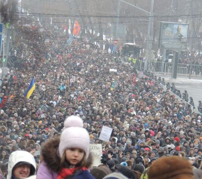 Demonstrace proti politice Vladimira Putina, Moskva, 13. ledna 2013