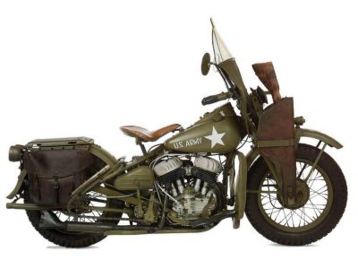 Americký motocykl Harley-Davidson WLA