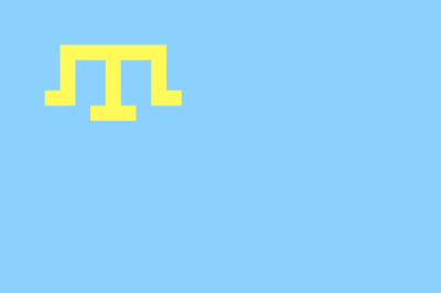 Národní vlajka Krymských Tatarů
