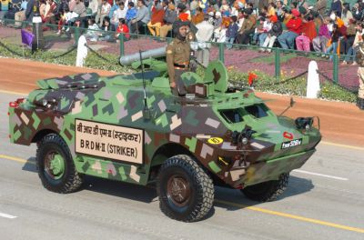 Konkurs
Vozidlo BRDM-2 indické armády s dvojici střel Konkurs
Klíčová slova: konkurs