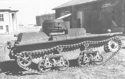 Obojživelník T-38 byl řešen jako velmi malé a kompaktní vozidlo