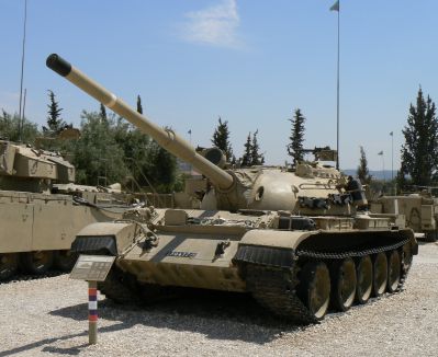 Tank Tiran 5 vzniklý modernizací ukořistěného T-55 (foto: Michal Mádl)