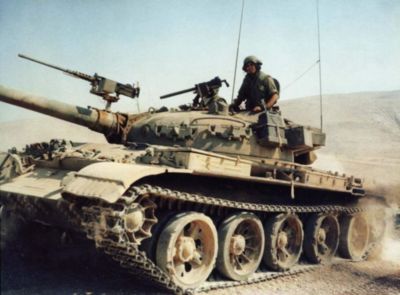 Tank Tiran 6 vzniklý modernizací ukořistěného T-62