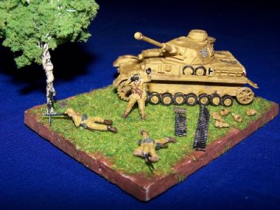 Diorama Panzer IV