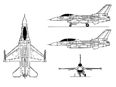 f-16 3view
