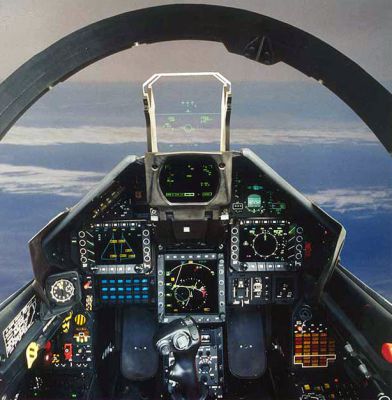 mirage2000-5 cockpit
