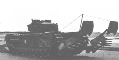 Churchill with Ploughs A-D
