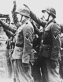 27. SS Freiwilligen Grenadier Division Langemarck
Vlámští dobrovolníci z Freiwilligen Legion Flandern.
