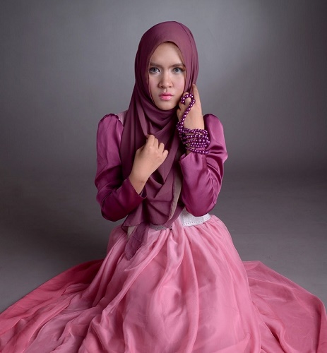 Muslimská Miss - vítězka premiérového ročníku 2011. Dika Restiyaiová z Indonésie
