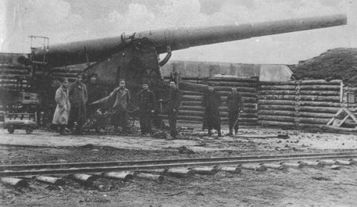 10 palcový (254 mm) pobřežní kanon d/45 vz. 1895 Durlacher
