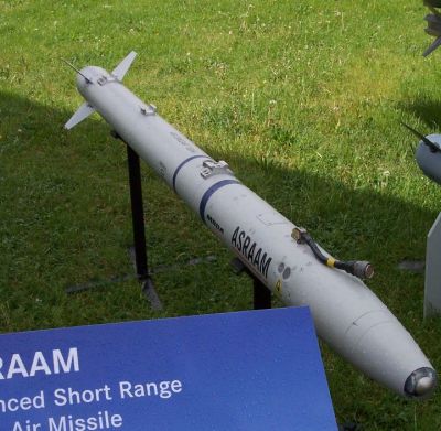 AIM-132 ASRAAM
Autor: Stahlkocher
Zdroj: wikipedia.org
Licence: CC BY-SA 3.0
Keywords: aim-132_asraam
