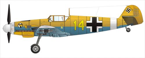 Bf 109F-4/Trop, Hans-Joachim Marseille
