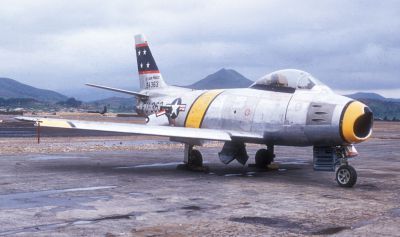 F-86F
Letouny Sabre verze F-86F byly odpovědí na sovětské MiG-15bis

Autor: USAF
Zdroj: nationalmuseum.af.mil/photos/index.asp
Licence: public domain
Keywords: f-86 sabre f-86f