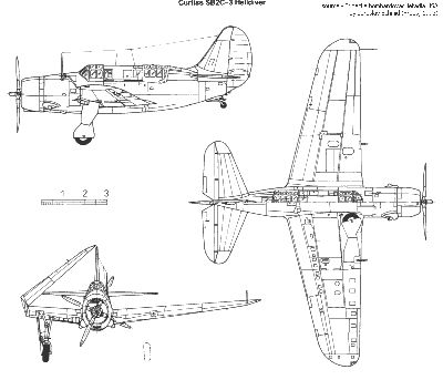 Curtiss SB2C-3 Helldiver 
Klíčová slova: sb2c helldiver