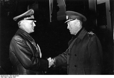 Ion Antonescu (vpravo) a Joachim von Ribbentrop
Autor: Laux
Zdroj: Deutsches Bundesarchiv
Licence: CC-BY-SA 3.0
Klíčová slova: ion_antonescu