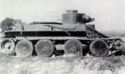 Combat Car T1 (Christie M1931)
Klíčová slova: m1931