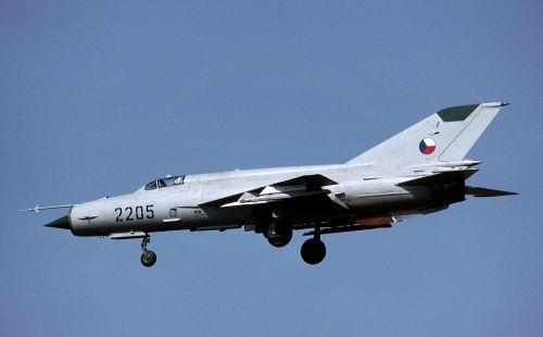 MiG-21MF českého letectva