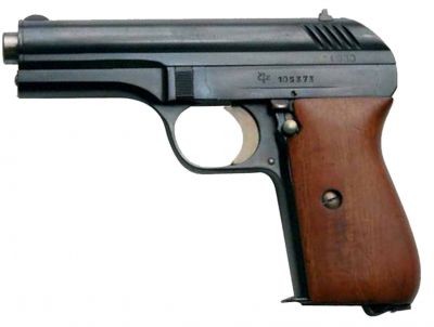 Pistole vz. 24
běžná zbraň důstojníků čs. armády ve 20. a 30. letech
Klíčová slova: pistole_vz.24