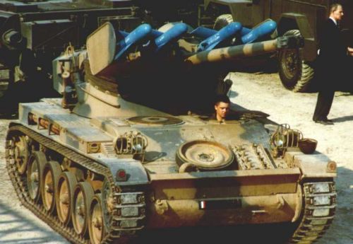 SS.11 na podvozku lehkého tanku AMX-13