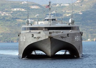 U.S. Navy High-Speed Vessel (HSV 2) Swift
Autor: Mr. Paul Farley
Zdroj: U.S. Navy
Licence: public domain
