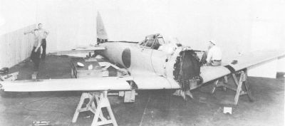 A6M Model 21 of the Ryujo Fighter Group-09
