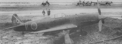 Model 1C Hien captured intact at Okinawa
