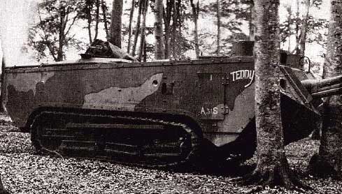 Francouzský tank St. Chamond
Klíčová slova: st._chamond