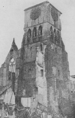 Kostel St Jean v Dixmude po bombardování
Diksmuide (francouzsky Dixmude) je město v Belgii. Je správním centrem jednoho z okresů (arrondissementů) ve vlámské provincii Západní Flandry.
Klíčová slova: dixmude diksmuide