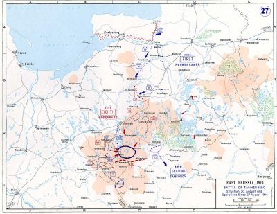 Bitva u Tannenbergu
Východní Prusko 1914
Klíčová slova: bitva_u_tannenbergu vychodni_prusko