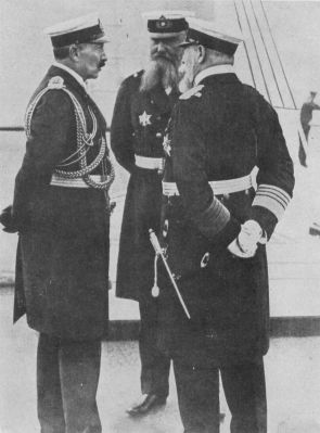 Henning von Holtzendorf, Alfred von Tirpitz i car Wilhelm II.
