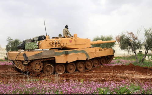 Leopard 2A4
Turecký Leopard 2A4 v Sýrii
