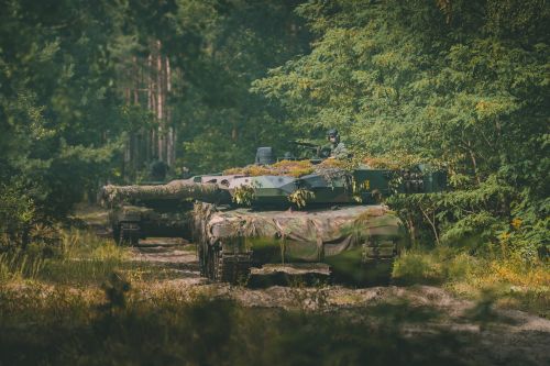 Leopard 2PL v létě 2022
